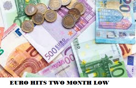 Euro Hits Nearly Two-Month Lows on Signs Covid Wave Hurting Recovery